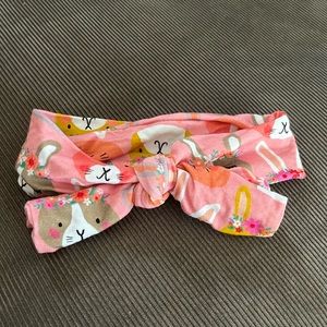 Little sleepies bunny bow